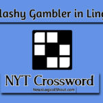 Splashy Gambler in Lingo NYT Crossword